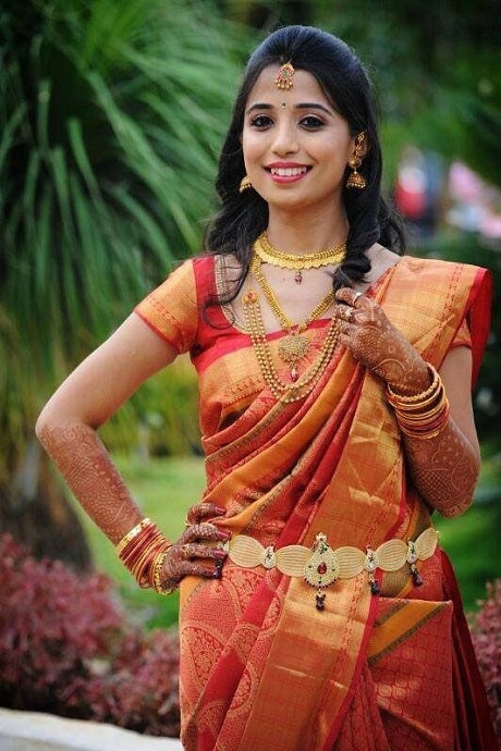 Pin by SR✨ on Patterns ,Blouse designs ,Sarees & Hair Styles | Indian  bridal sarees, Saree dress, Bridal saree